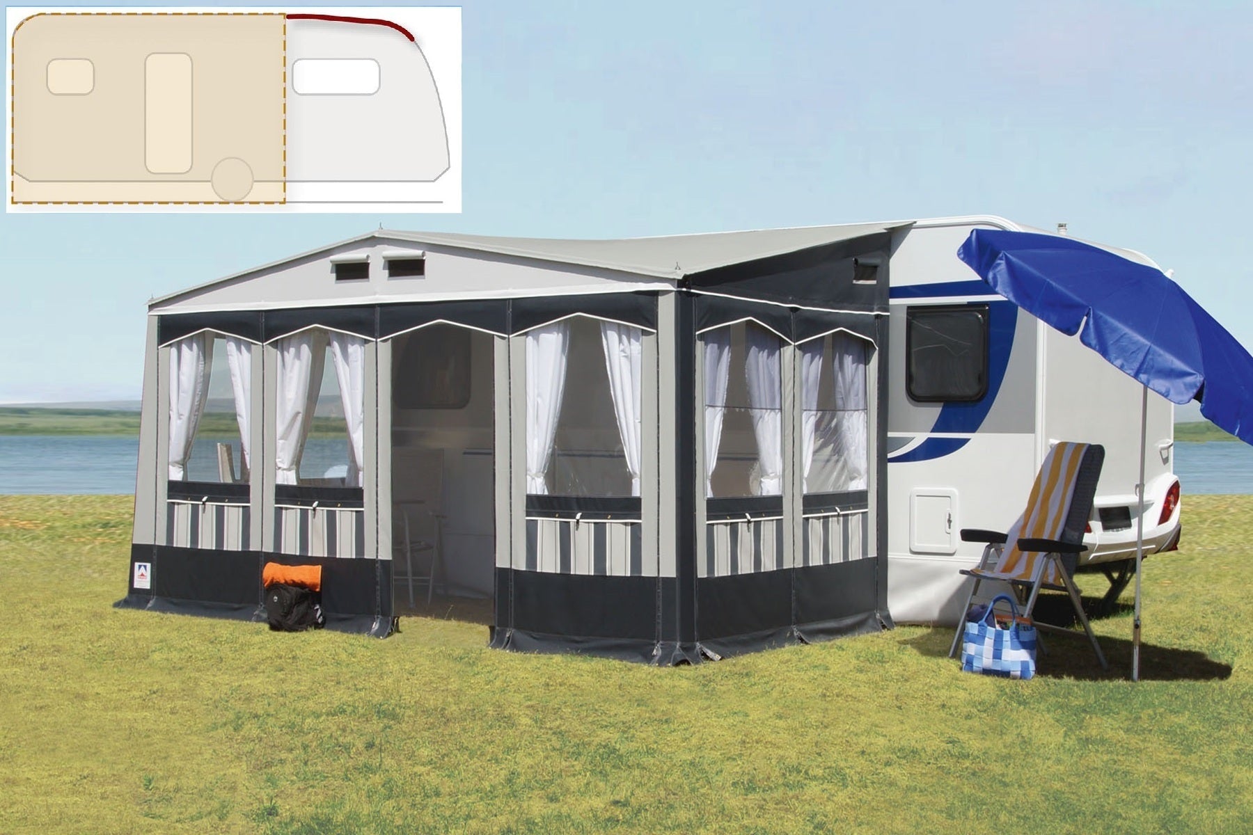 Güsto CaraVilla Part-Hit – Teilvorzelt kaufen – Vorzelteshop