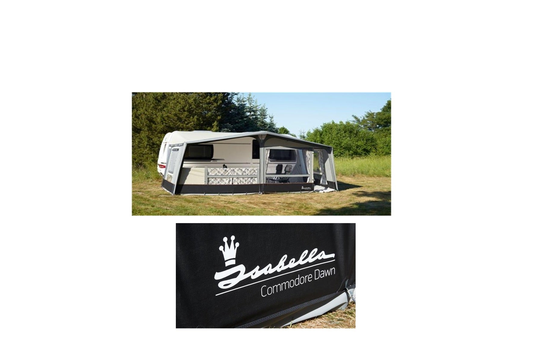 Isabella Commodore Dawn Wohnwagenvorzelt für Reise & Saison