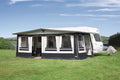 DWT Atelier Chalet mit Rundumdach Ganzjahres-Wohnwagenvorzelt