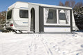 DWT Cortina II GRAU Ganzjahres-Teilvorzelt Winterzelt