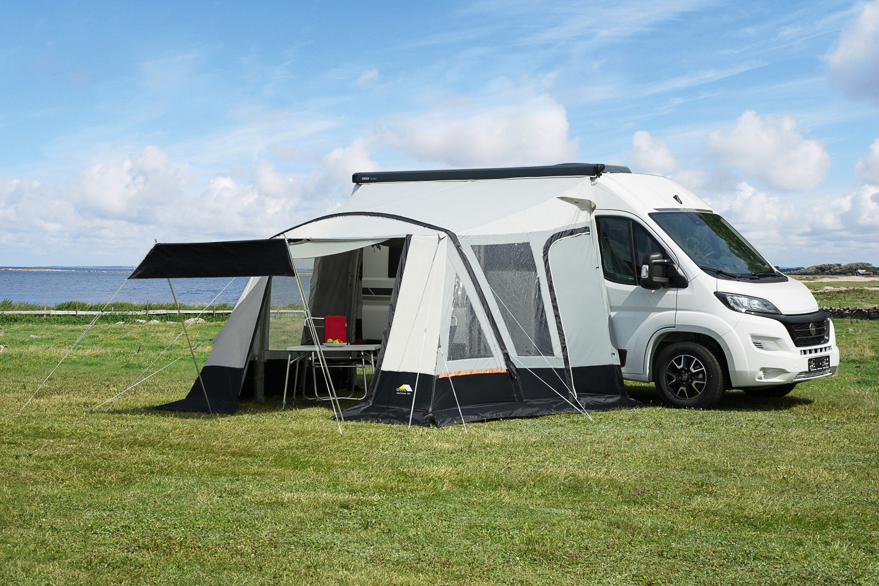 DWT Fortuna Air Luft-Busvorzelt für Kastenwagen & Van
