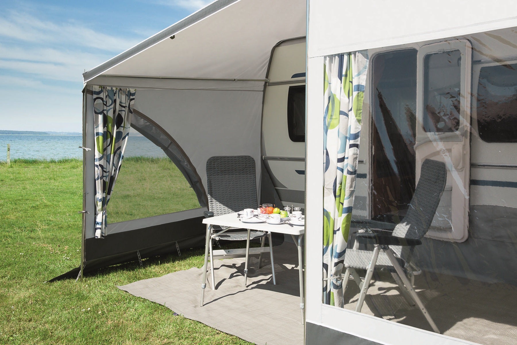 DWT Flair Vario Modul II Sonnendach für Wohnwagen