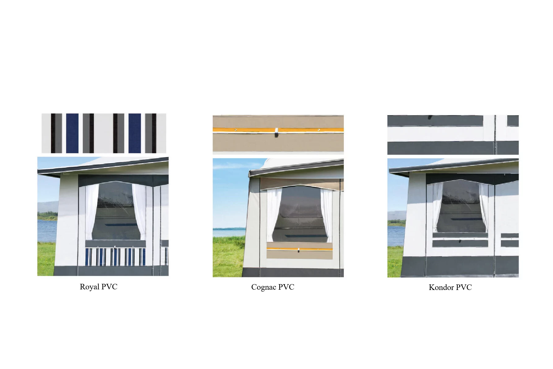DWT Atelier Chalet mit Rundumdach Ganzjahres-Wohnwagenvorzelt