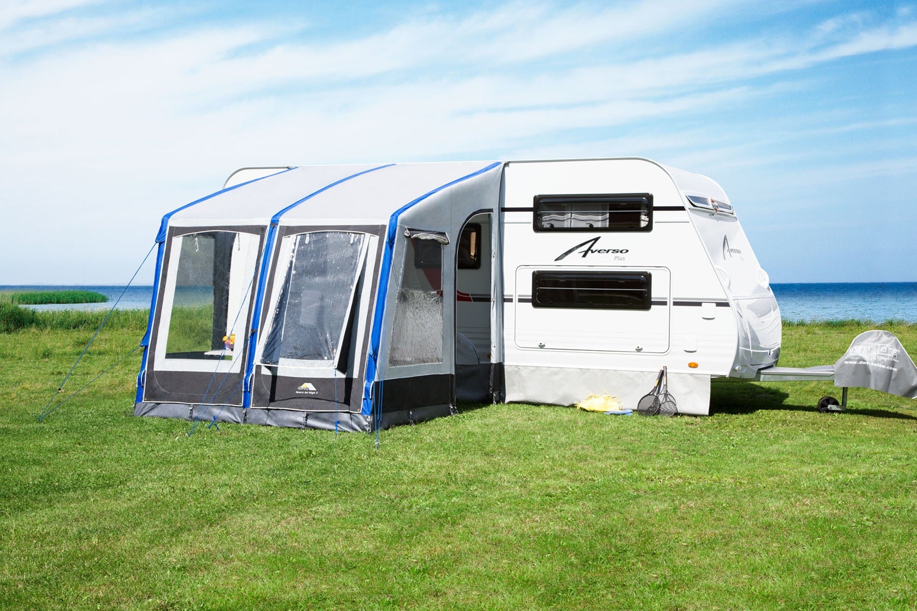 DWT Space Air HQ Luft-Reisevorzelt für Wohnwagen 280 cm