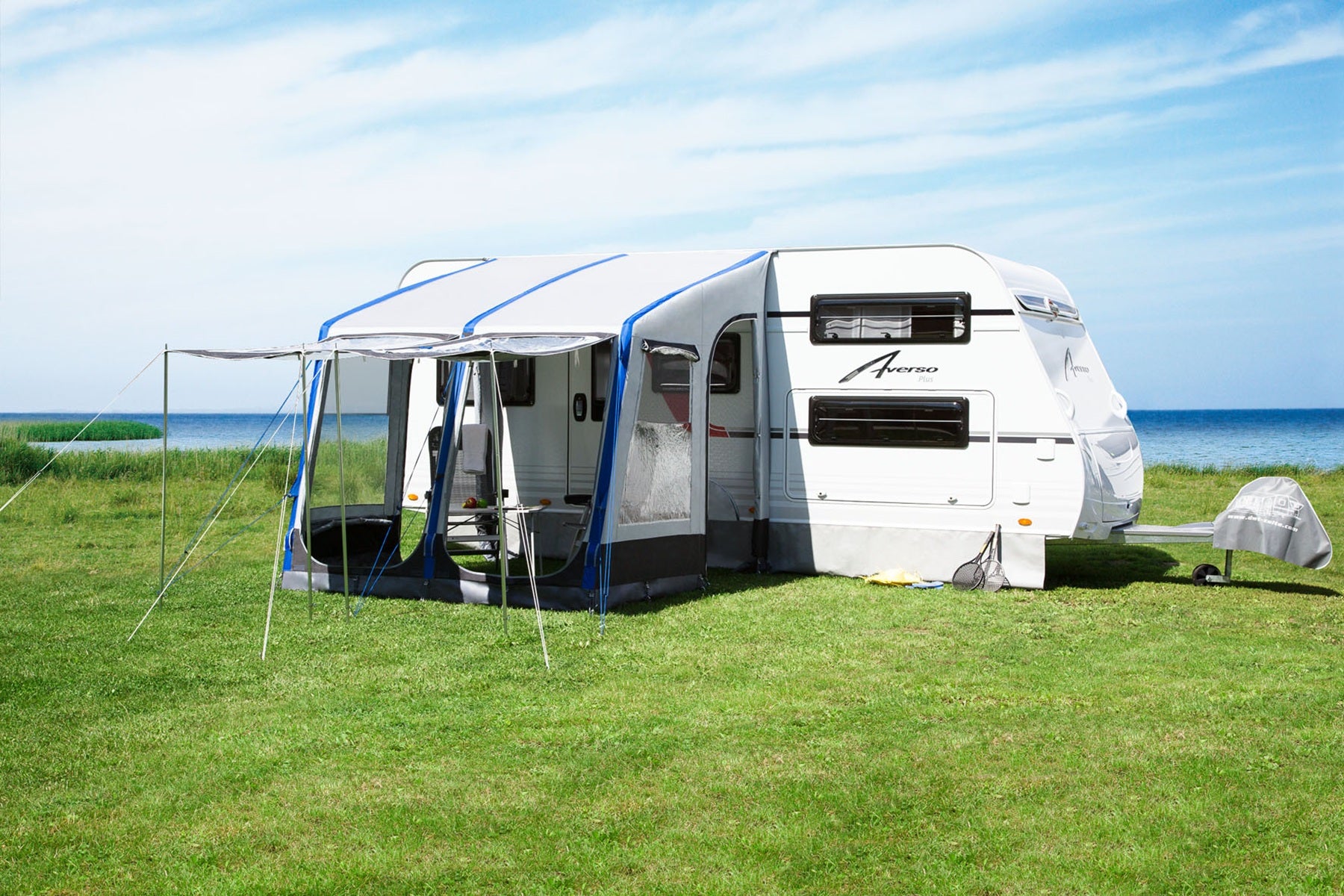DWT Space Air HQ Luft-Reisevorzelt für Wohnwagen 280 cm