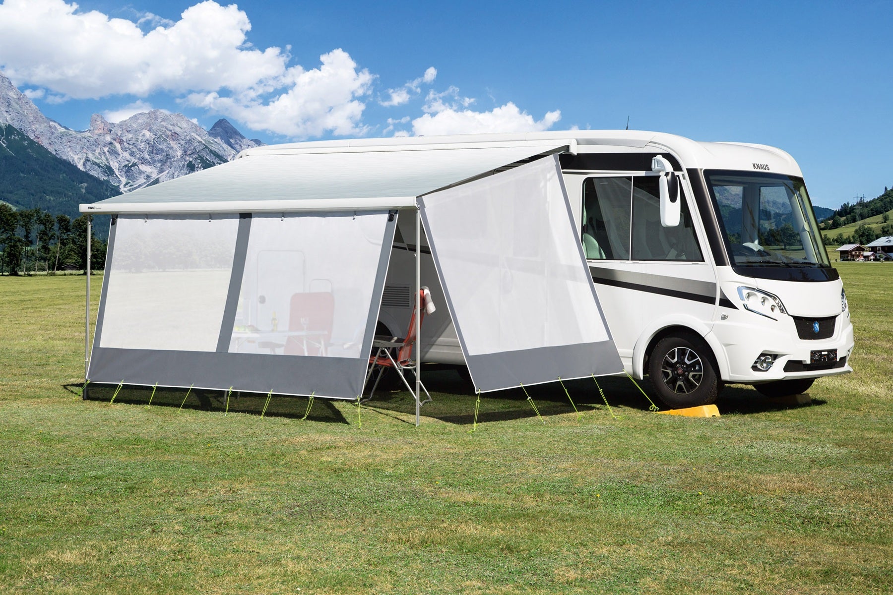 DWT Happy Sun Markisenwandteile für Wohnmobil & Kastenwagen