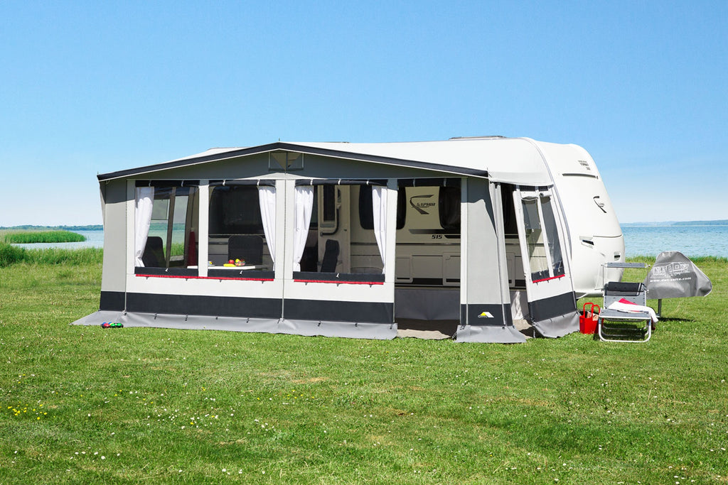 DWT Paradies III 300 Ganzjahres-Wohnwagenvorzelt