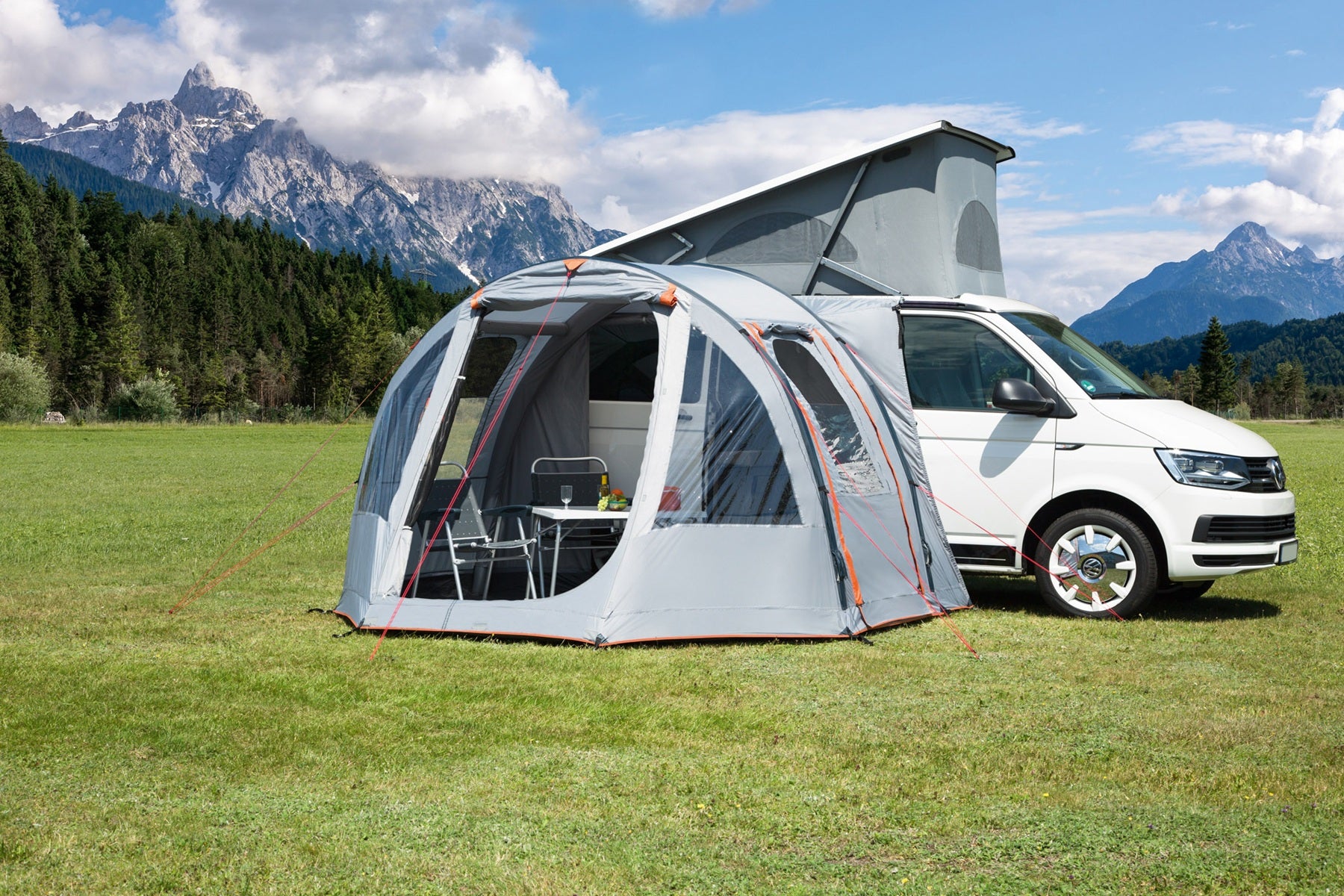 DWT Picco Air Luft-Busvorzelt für Campingbus & Van