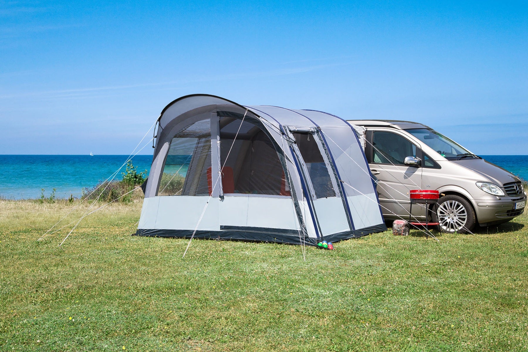 DWT Rapid Air II Luft-Busvorzelt für Campingbus & Van