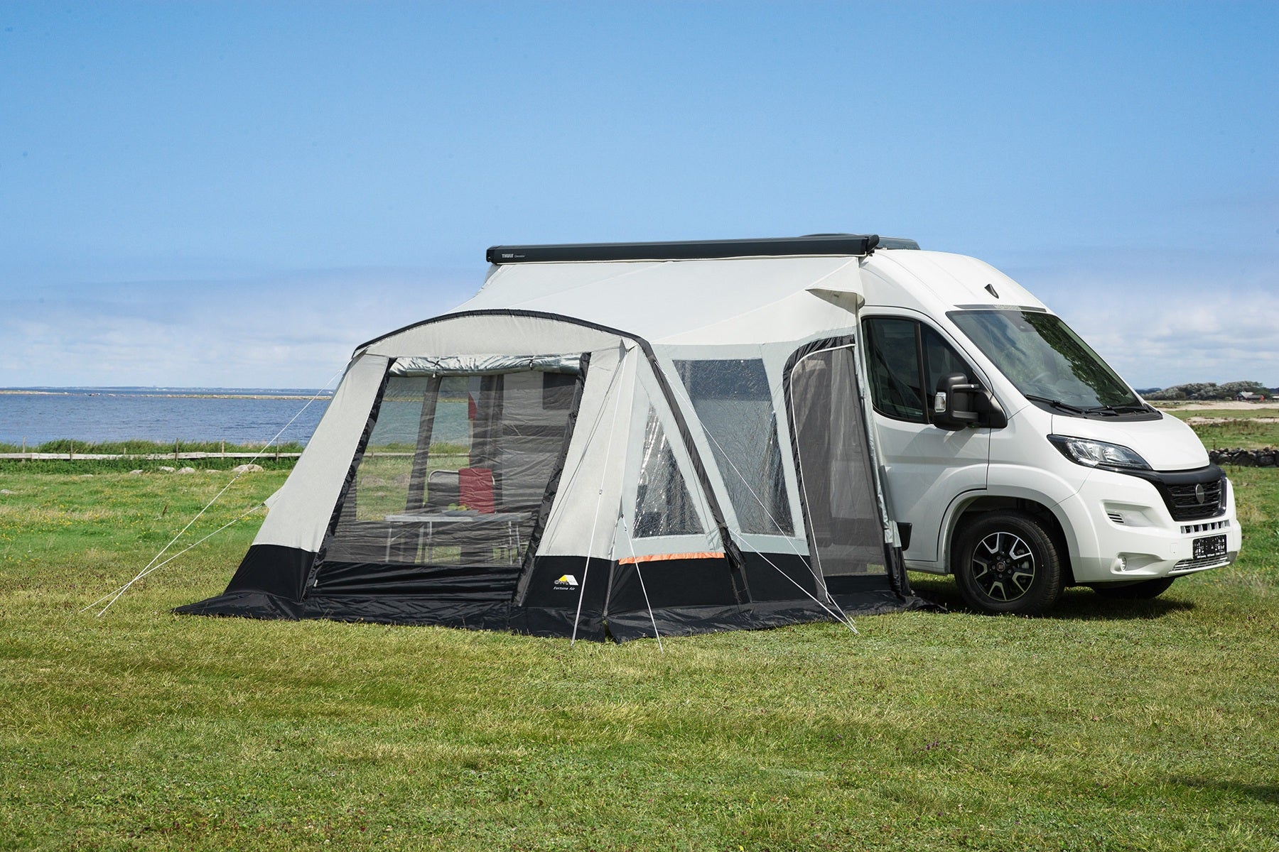 DWT Fortuna Air Luft-Busvorzelt für Kastenwagen & Van