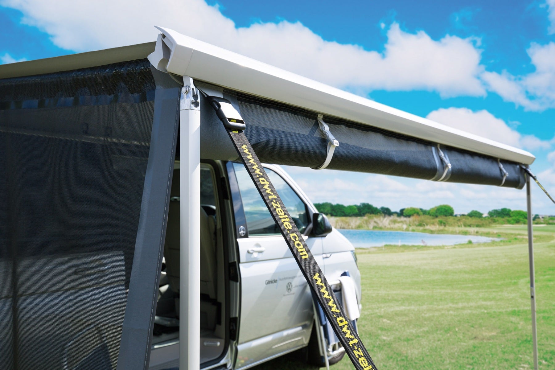 DWT Happy Sun Markisenwandteile für Campingbusse