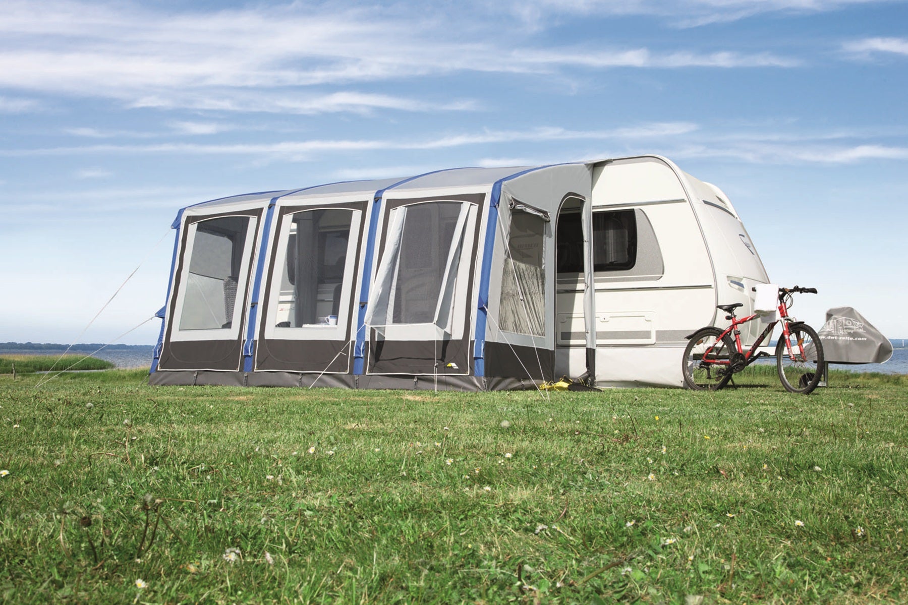 DWT Space Air HQ Luft-Reisevorzelt für Wohnwagen 280 cm