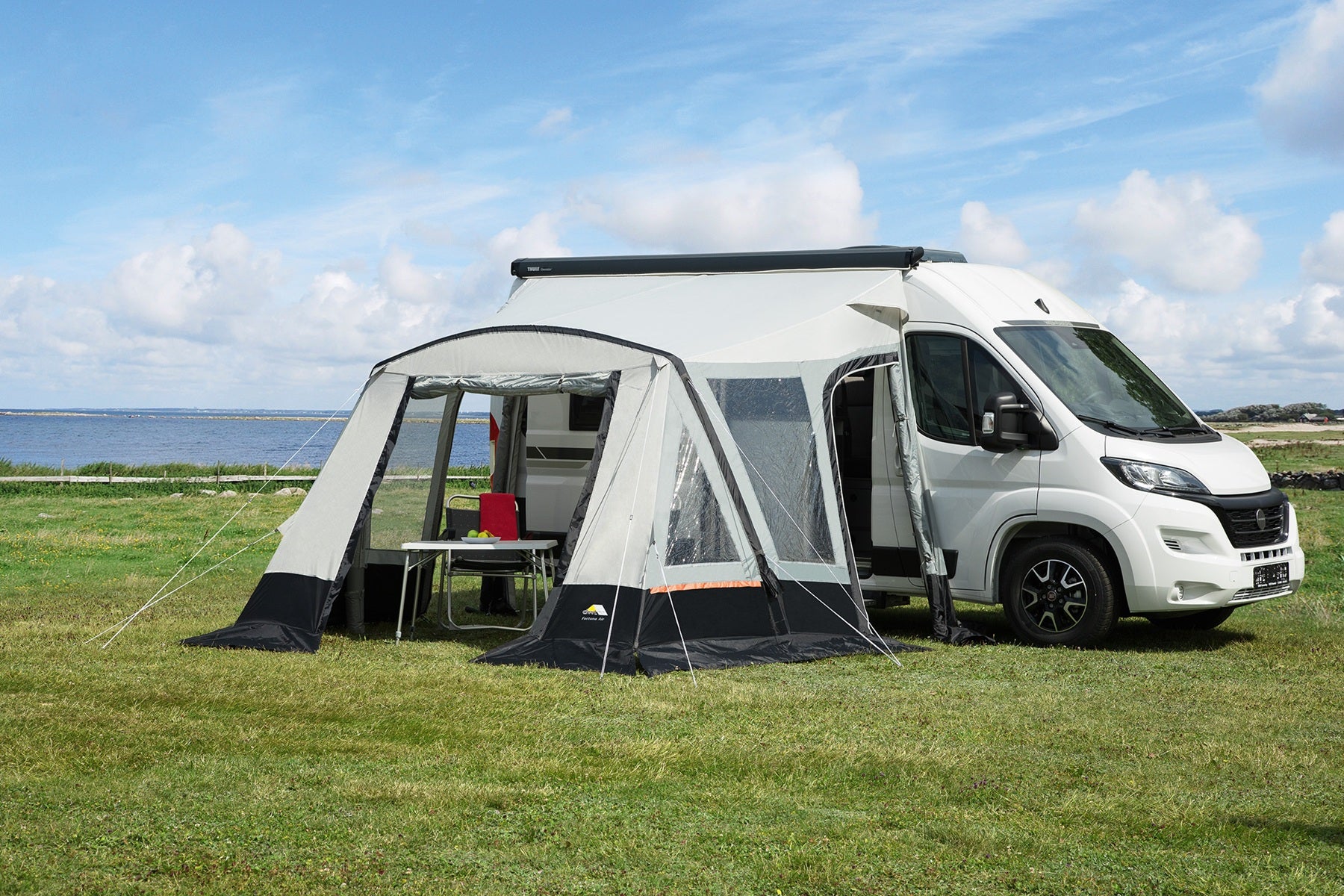 DWT Fortuna Air Luft-Busvorzelt für Kastenwagen & Van