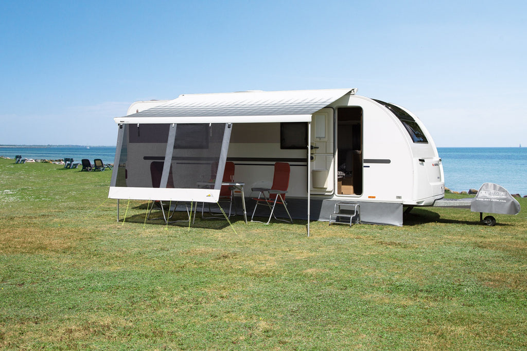 DWT Happy Sun Markisenwandteile für Wohnwagen – Seitenwand & Vorderwand