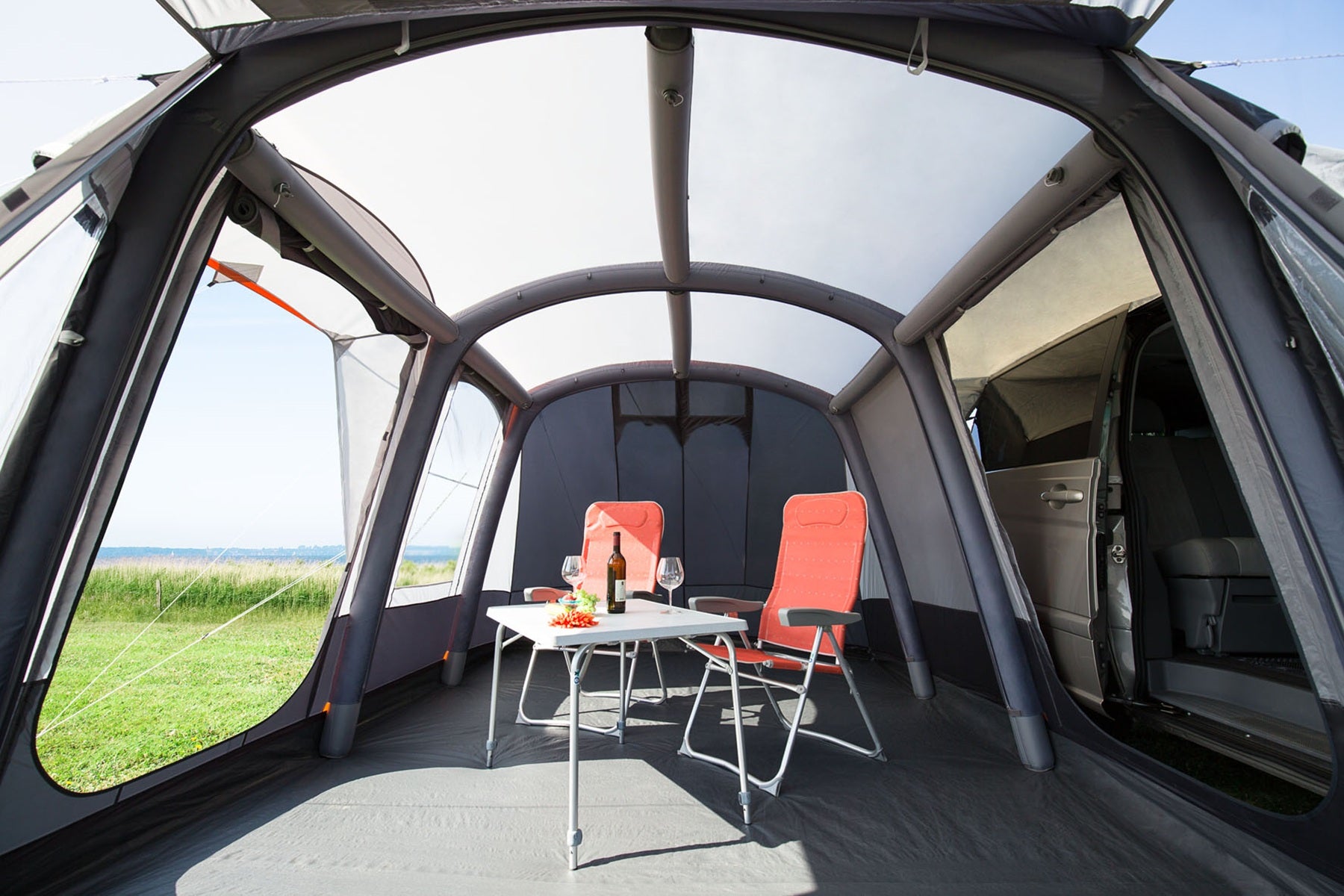 DWT Pegasus Air Luft-Busvorzelt für Campingbus & Van
