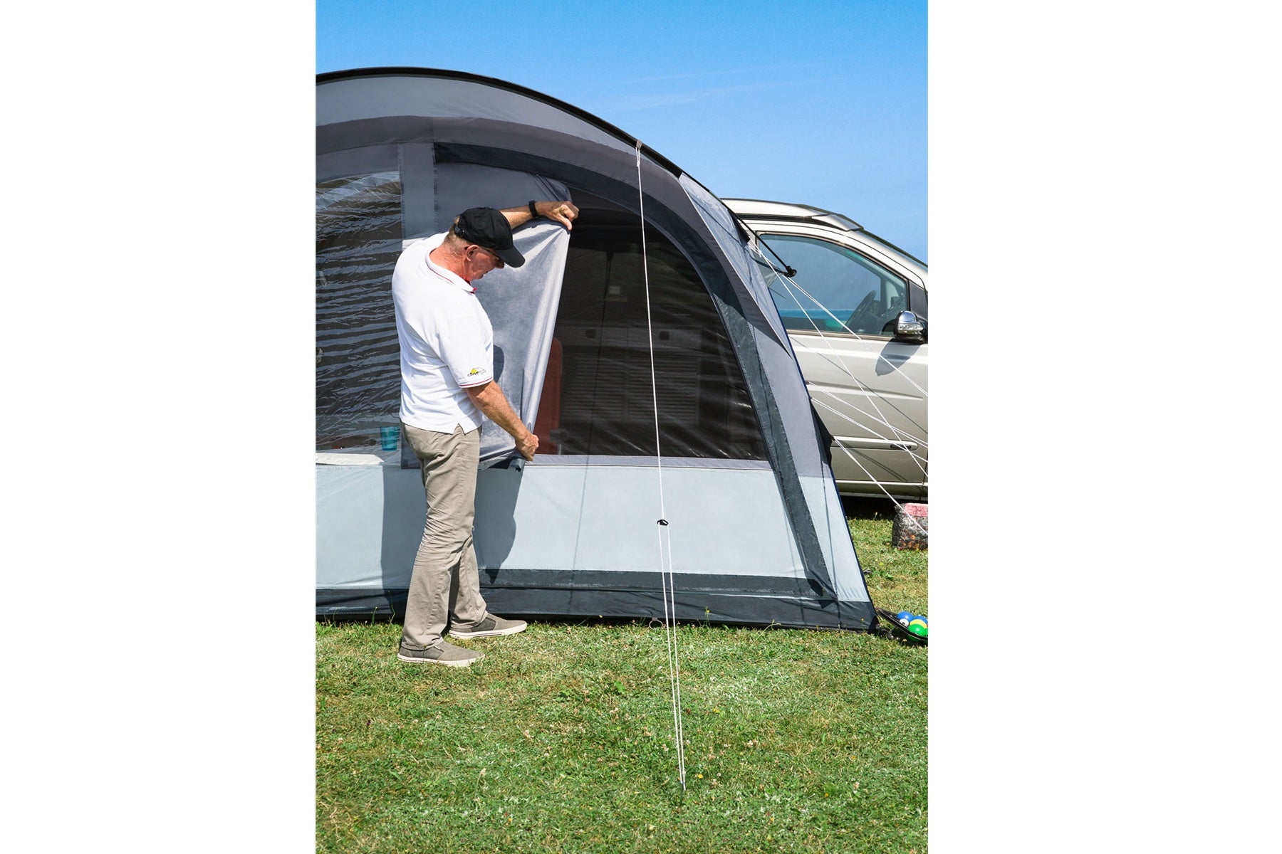 DWT Rapid Air II Luft-Busvorzelt für Campingbus & Van