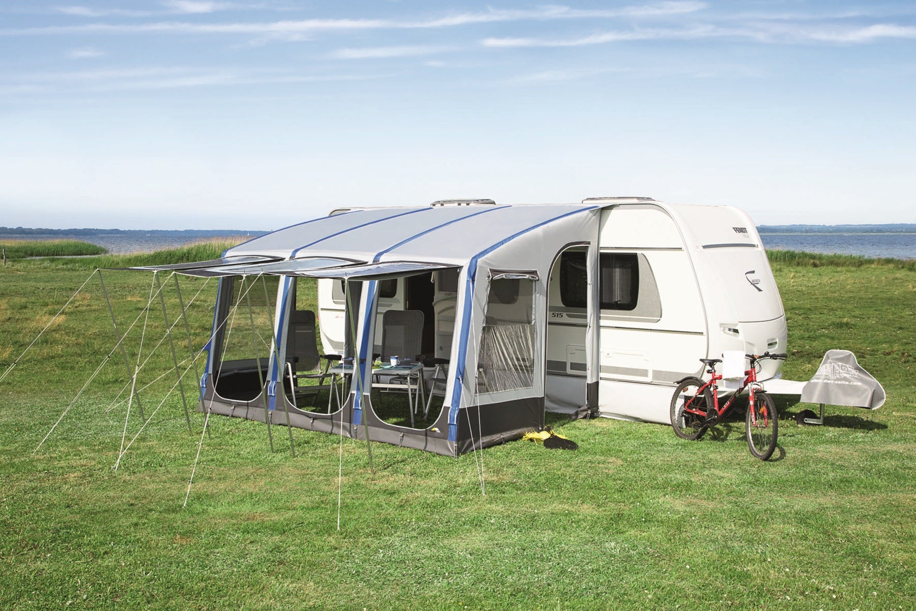 DWT Space Air HQ Luft-Reisevorzelt für Wohnwagen 280 cm