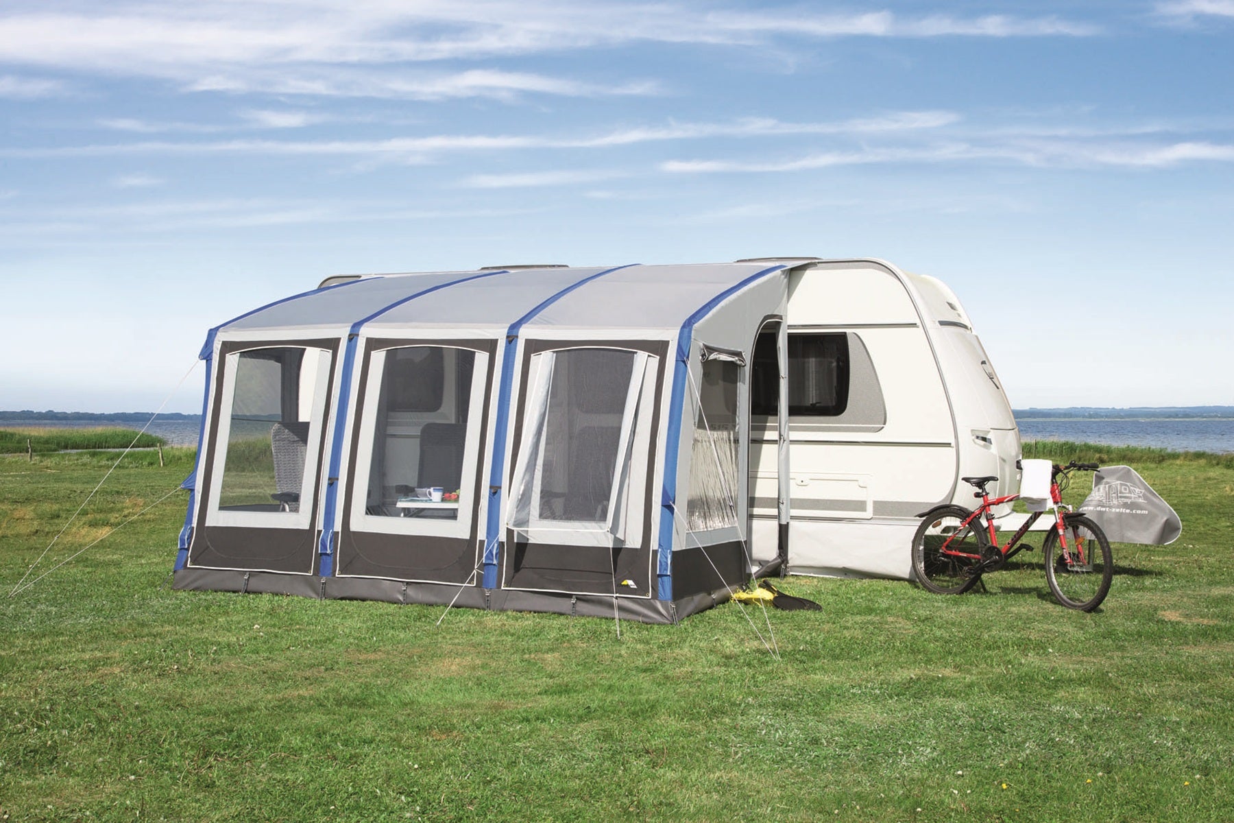 DWT Space Air HQ Luft-Reisevorzelt für Wohnwagen 280 cm
