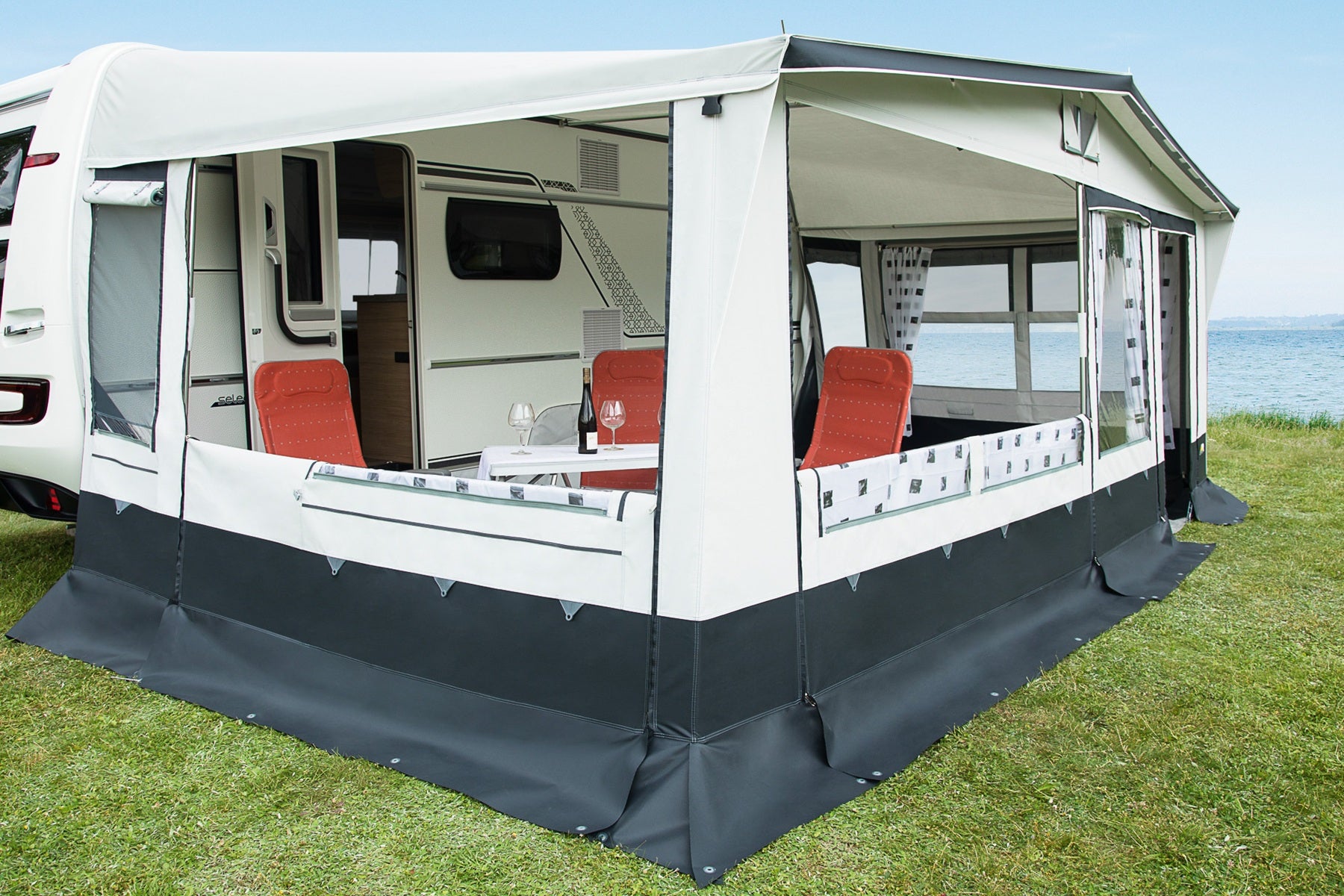 DWT Ambassador III 240 Ganzjahres-Wohnwagenvorzelt