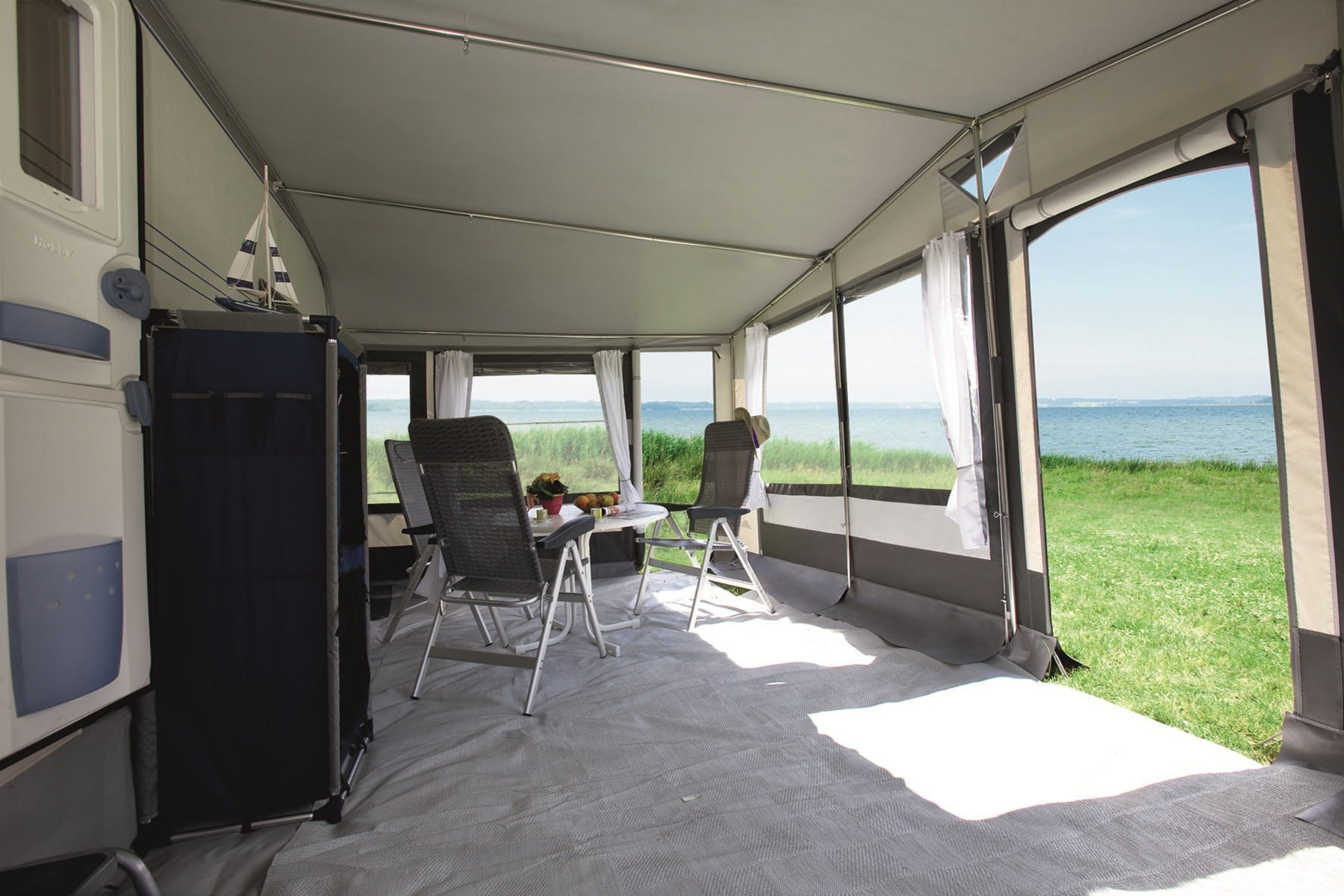 DWT Carat 240 Ganzjahres-Wohnwagenvorzelt