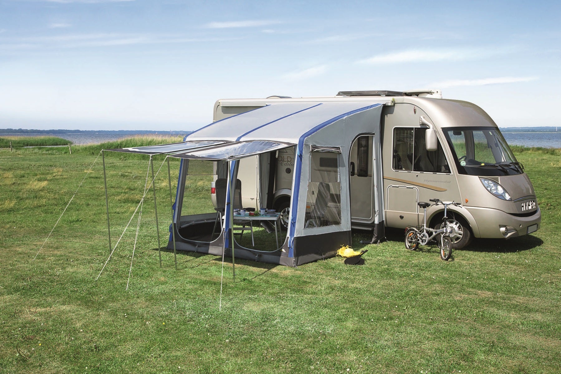 DWT Space Air HQ Luft-Vorzelt für Wohnmobil & Kastenwagen