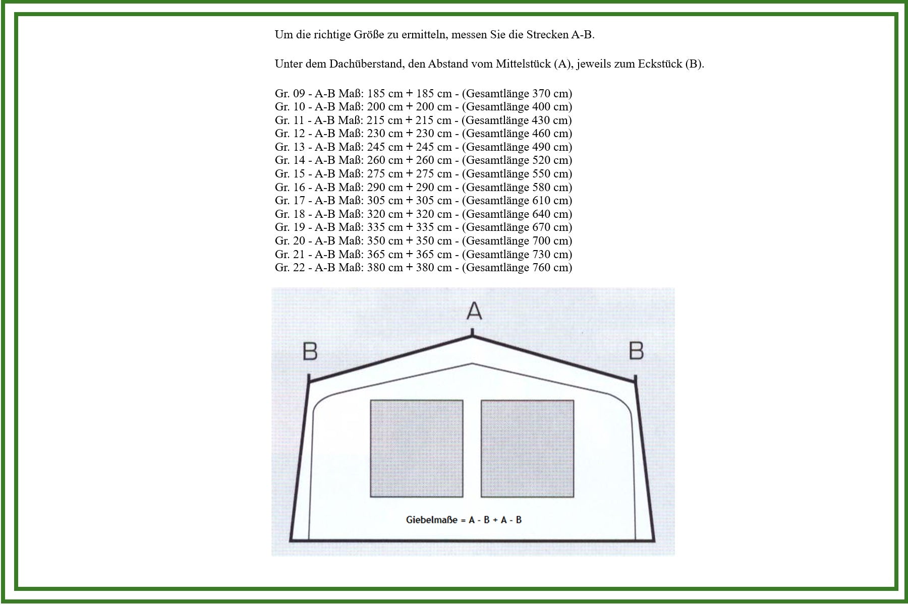 DWT Shadow Modul Sonnen-Vordach für Vorzelte