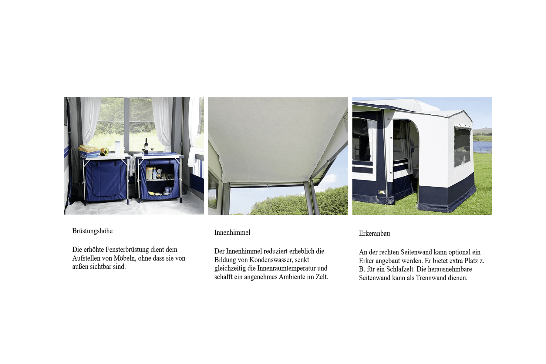 DWT DWT Atelier Chalet mit Rundumdach Ganzjahres - Wohnwagenvorzelt Wohnwagenvorzelt - Vorzelteshop