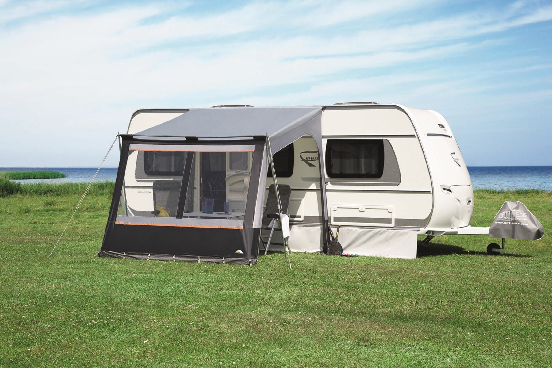 DWT DWT Fortuna II Teilvorzelt Reisevorzelt 250 x 280 cm Teilvorzelt - Vorzelteshop