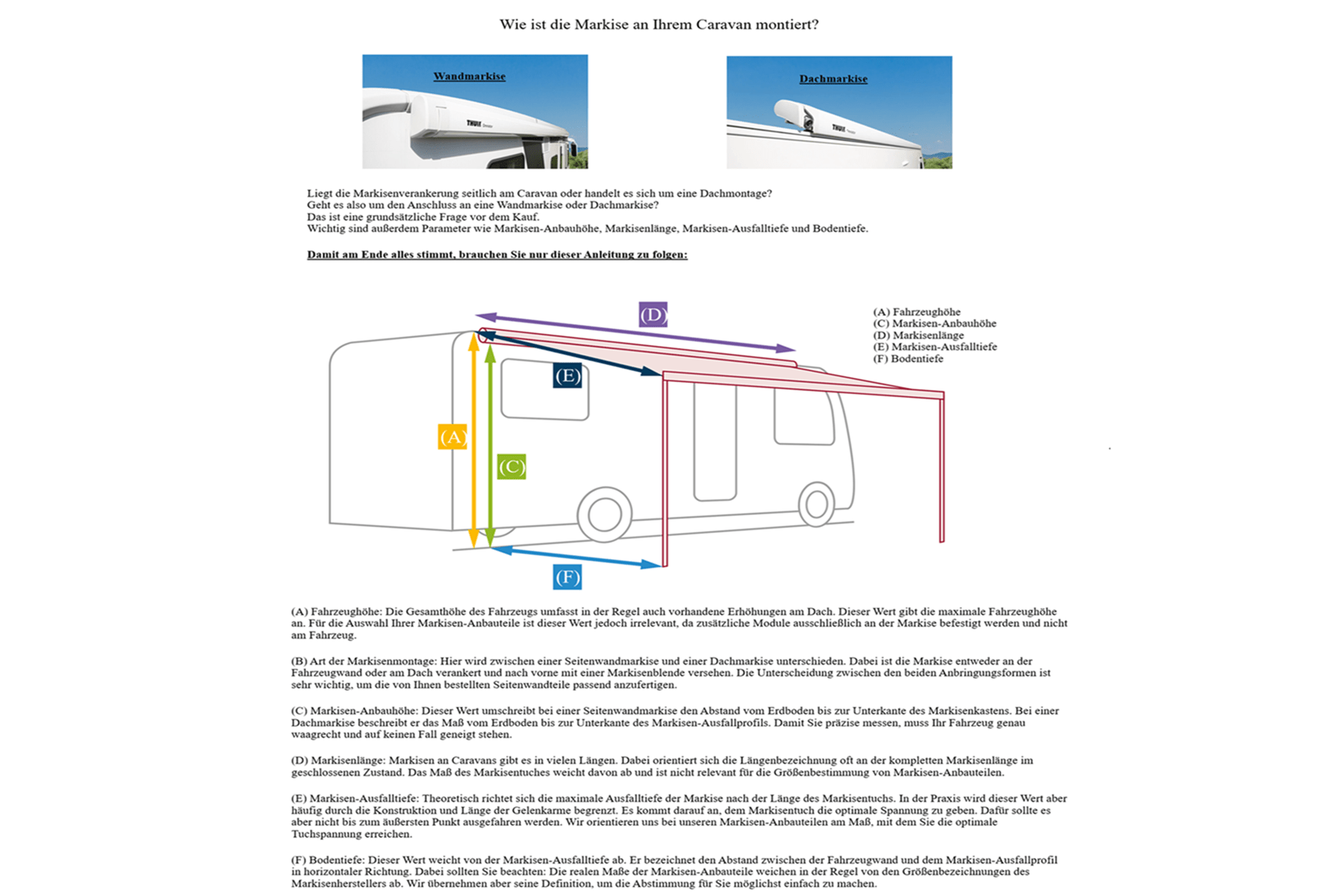 DWT It's Holiday Seitenwand L-Vans Markise – Vorzelteshop