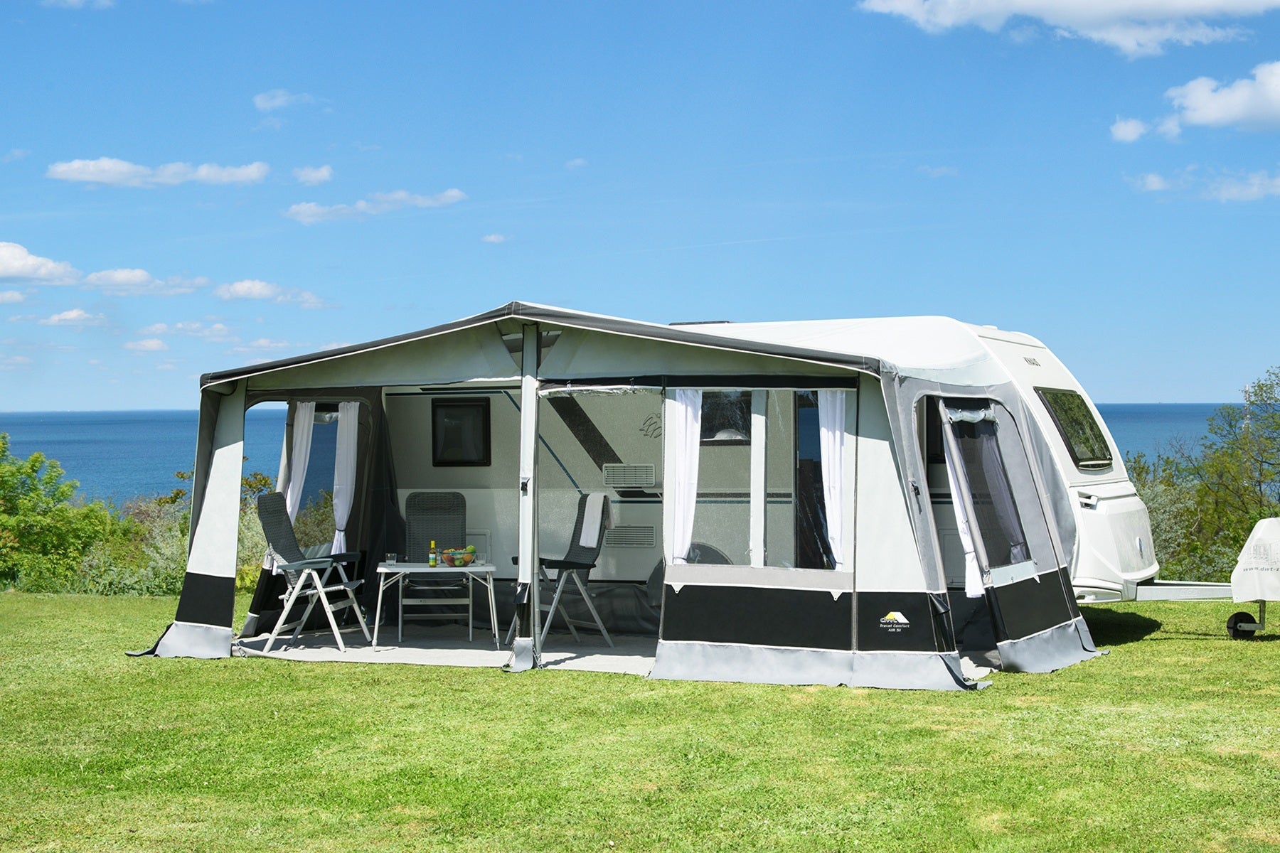 DWT DWT Travel Comfort Air Luft - Reisevorzelt für Wohnwagen Wohnwagenvorzelt - Vorzelteshop