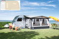 Güsto Güsto CaraVilla Part - Top Teilvorzelt (Hobby Landhaus, Einzug rechts) Hobby Landhaus - Vorzelteshop