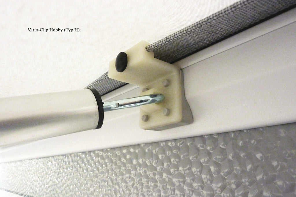Güsto Güsto Vario Clip – Schraubenloses Haltesystem Dachstangen Vorzelt - Zubehör - Vorzelteshop