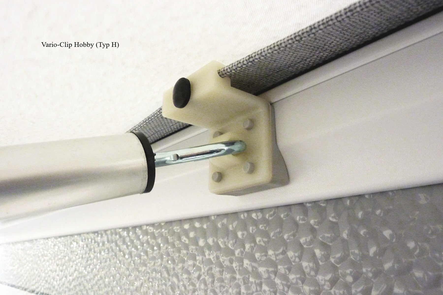Güsto Güsto Vario Clip – Schraubenloses Haltesystem Dachstangen Vorzelt - Zubehör - Vorzelteshop