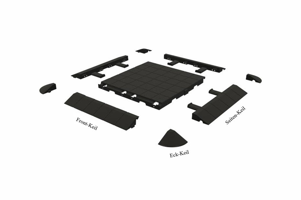 Isabella Floor Keil-Front – Abschlussschräge für Bodenplatten