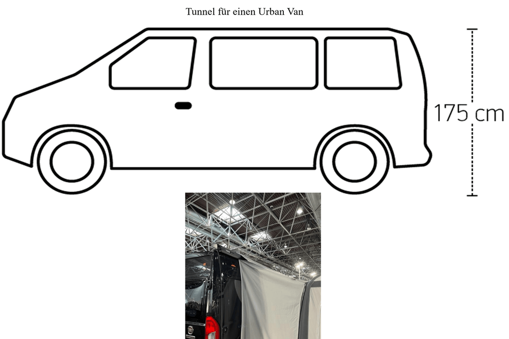 Isabella Isabella Air X - Tension für Kastenwagen Luftzelt - Vorzelteshop