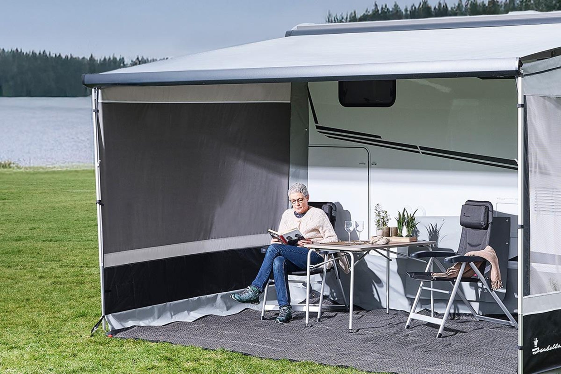 Isabella Isabella Canopy Side 250 Rechts/Links – Seitenwand für Markisen Isabella Markisenzelt-Zubehör - Vorzelteshop