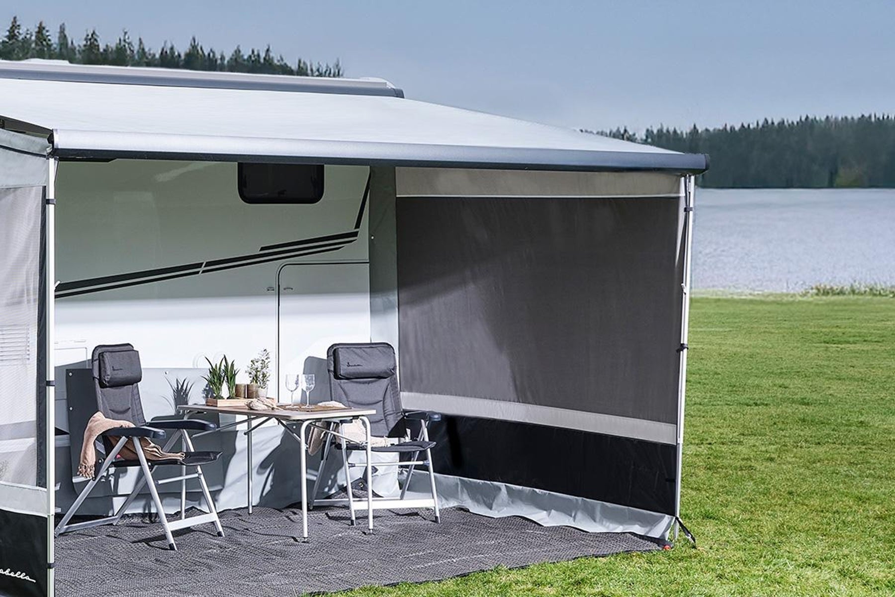 Isabella Isabella Canopy Side 250 Rechts/Links – Seitenwand für Markisen Isabella Markisenzelt-Zubehör - Vorzelteshop