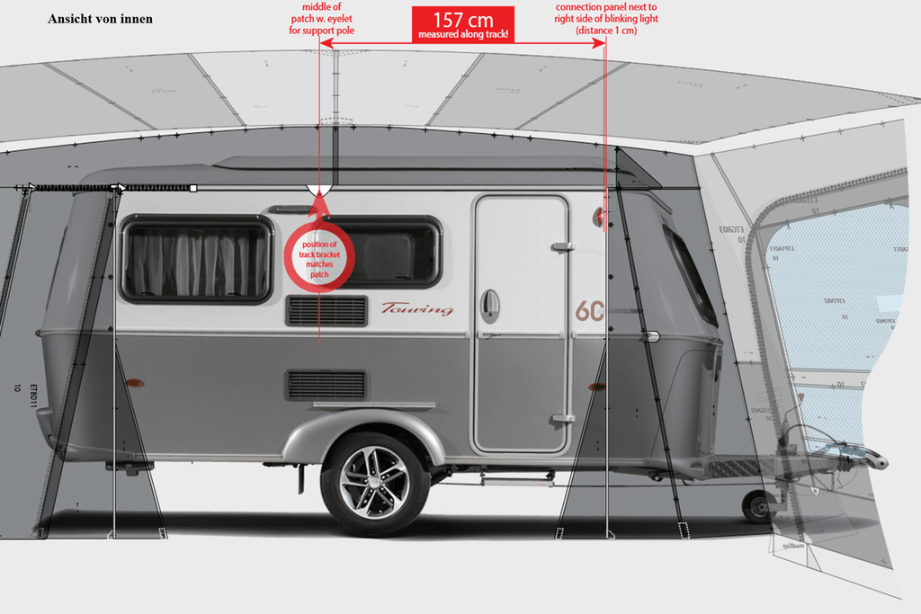 Isabella Isabella Eriba Touring – Vorzelt für Eriba Touring Trition, Troll & Familia (ab Modelljahr 2009) Sondermodelle - Vorzelteshop