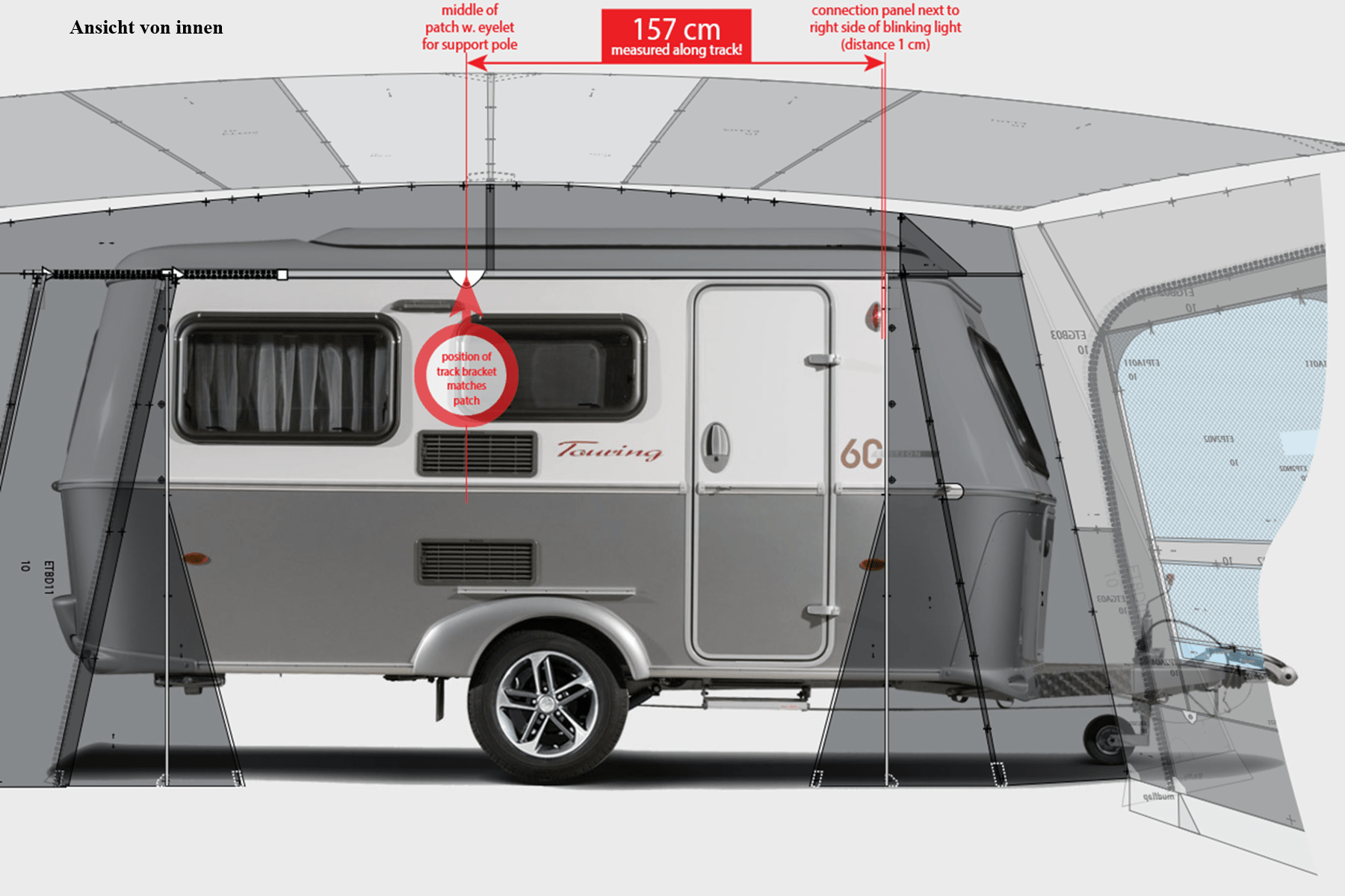 Isabella Isabella Eriba Touring – Vorzelt für Eriba Touring Trition, Troll & Familia (ab Modelljahr 2009) Sondermodelle - Vorzelteshop