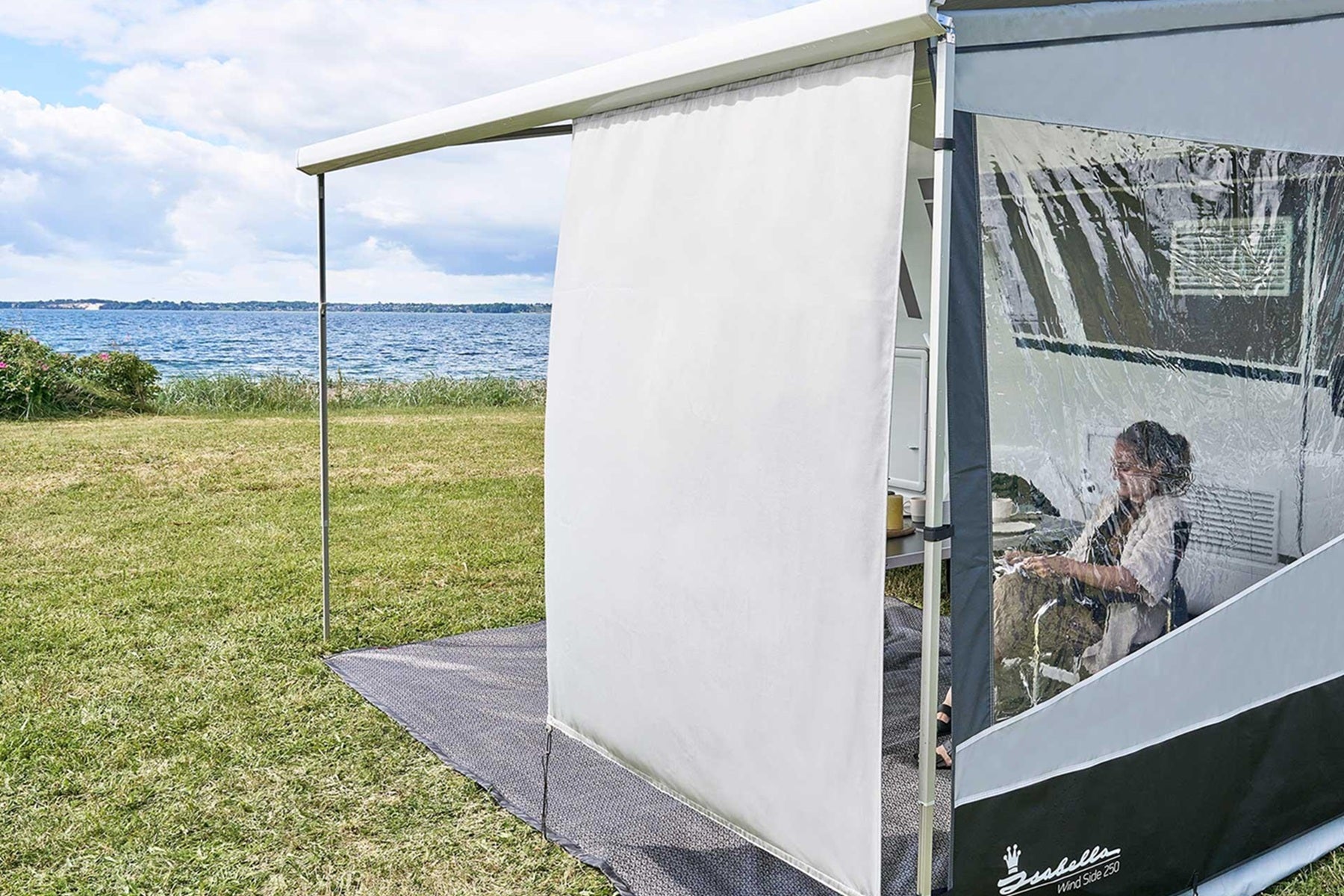 Isabella Isabella Shade Curtain – Sonnenschutz Gardine Isabella Markisenzelt-Zubehör - Vorzelteshop
