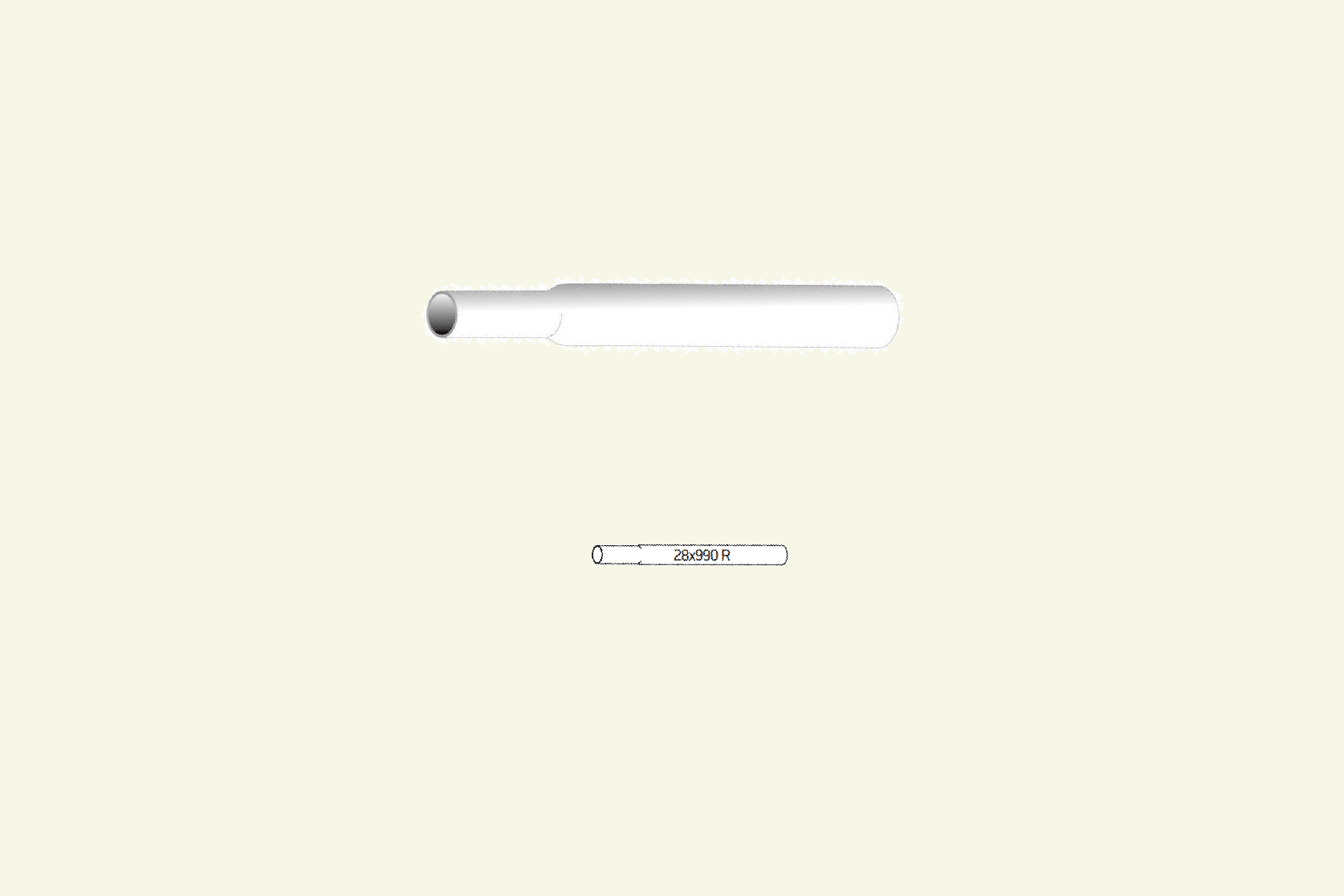 Isabella Isabella Verlängerung Zinox Mega 99 cm – (999320zVX) Isabella Zusatzstangen - Vorzelteshop
