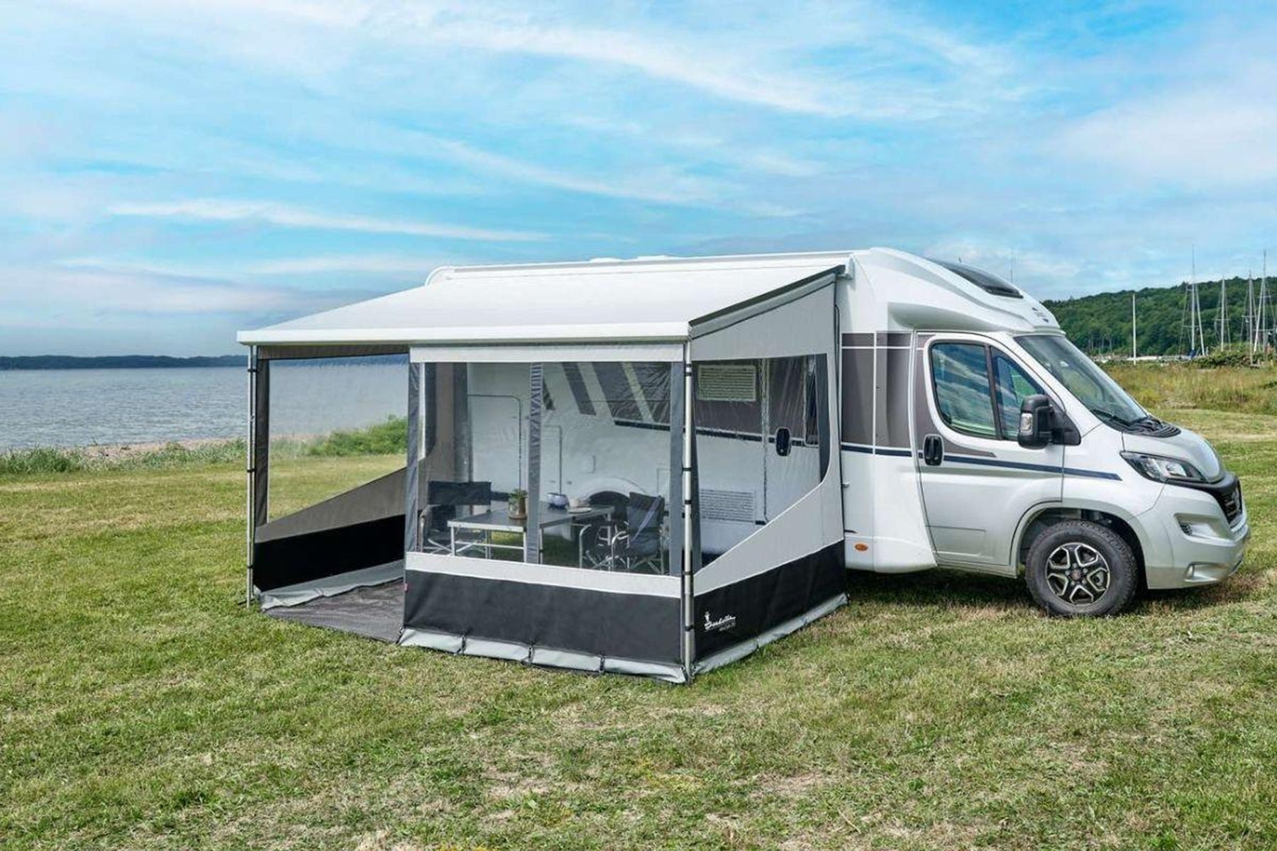 Isabella Isabella Wind Front 120 & Wind Front 220 – Vorderwand für Markisen Isabella Markisenzelt-Zubehör - Vorzelteshop