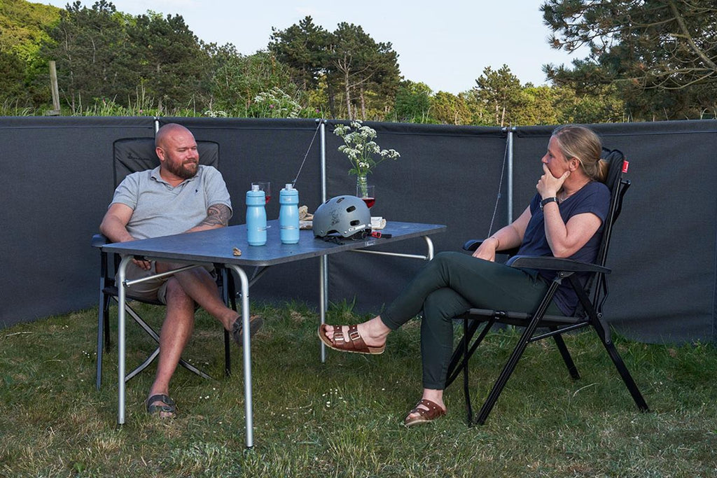 Isabella Mega Granite Windschutz – 4- oder 6-teilig, 120 cm hoch