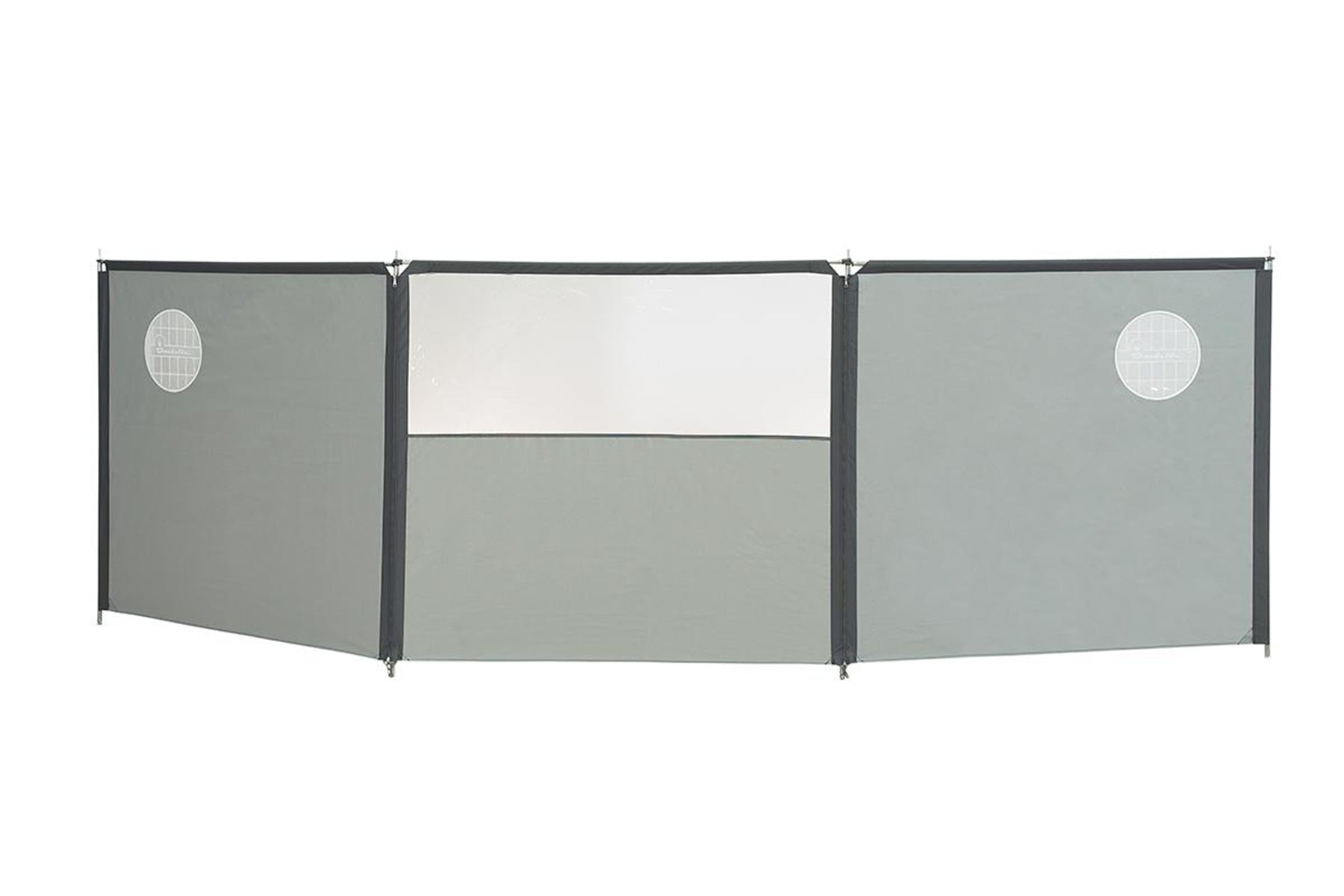 Isabella Flex Windschutz – 3-teilig, 460 x 140 cm, erweiterbar
