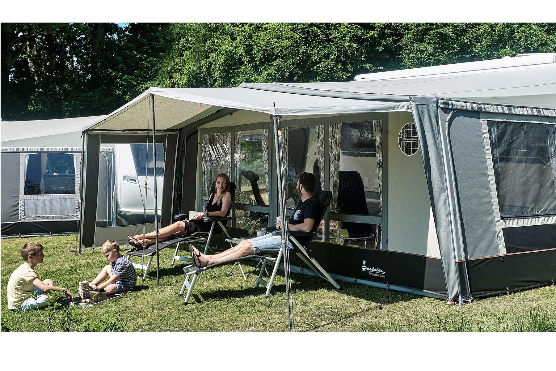 Isabella Eclipse Mini – Front-Sonnendach für Vorzelte