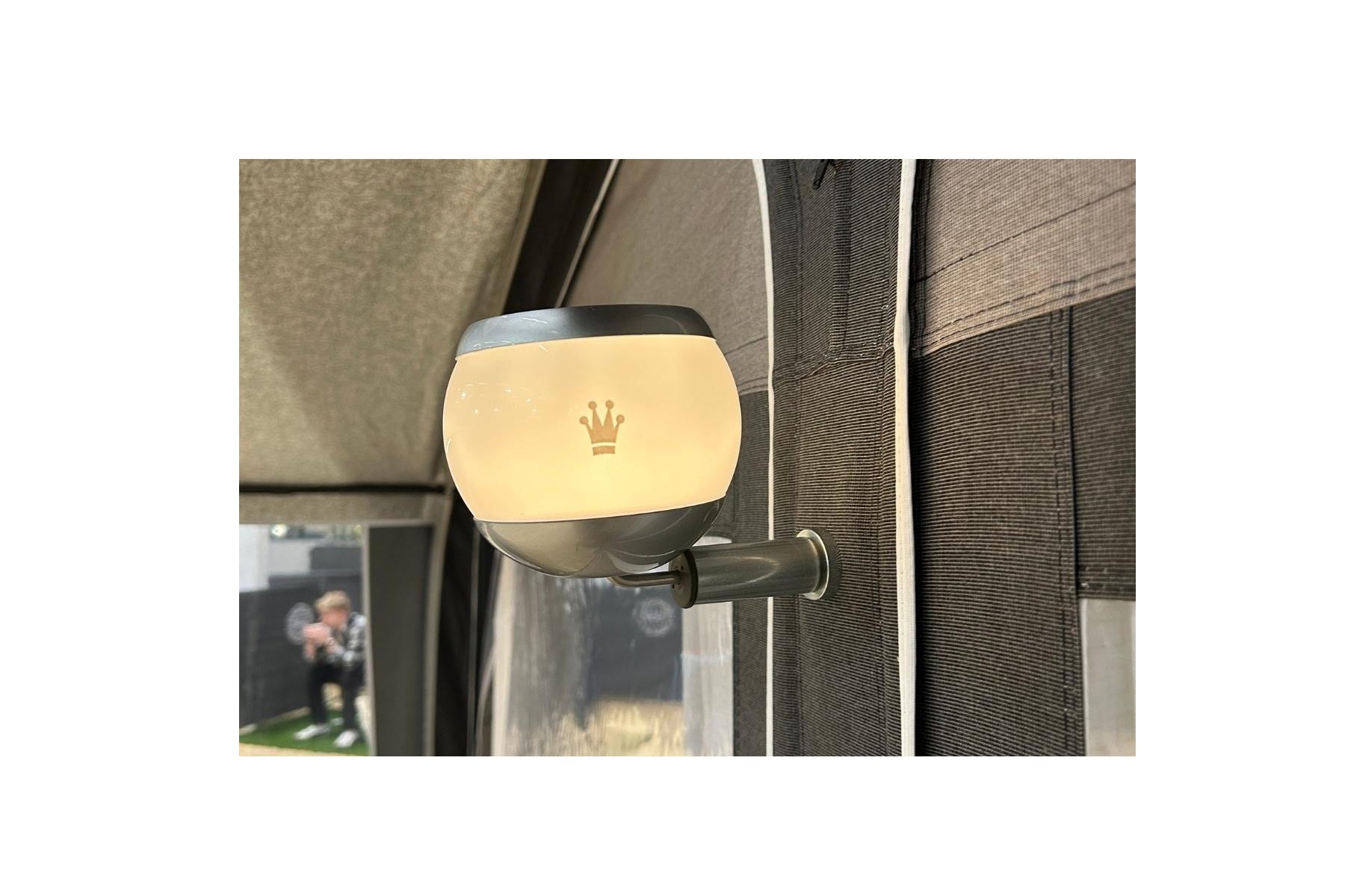 Isabella Solarlampe 2er-Set – Campingbeleuchtung Vorzelt