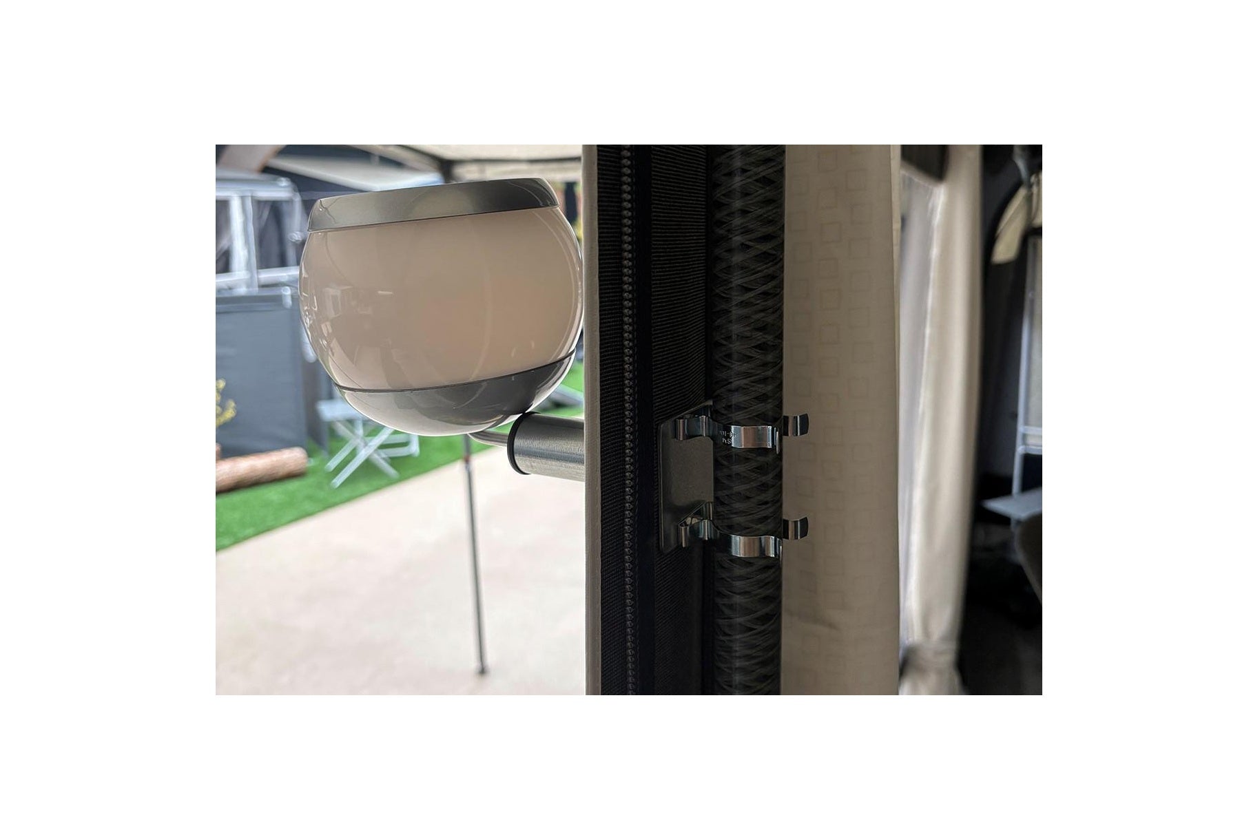 Isabella Solarlampe 2er-Set – Campingbeleuchtung Vorzelt