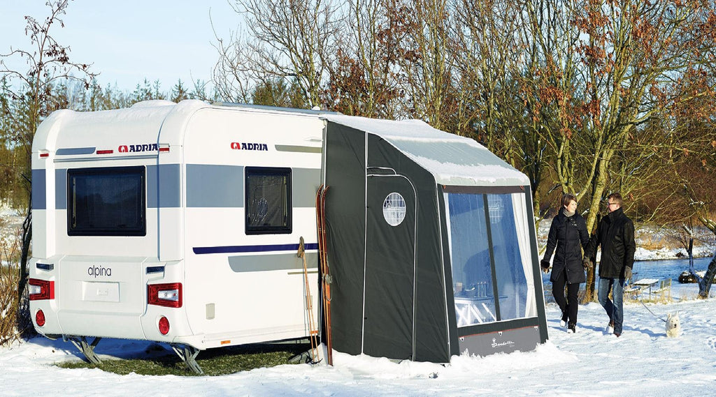 Isabella Teilvorzelt Winter – Teilzelt für Wohnwagen