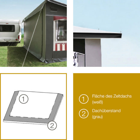 Güsto CaraVilla Loft Freistehendes Vorzelt