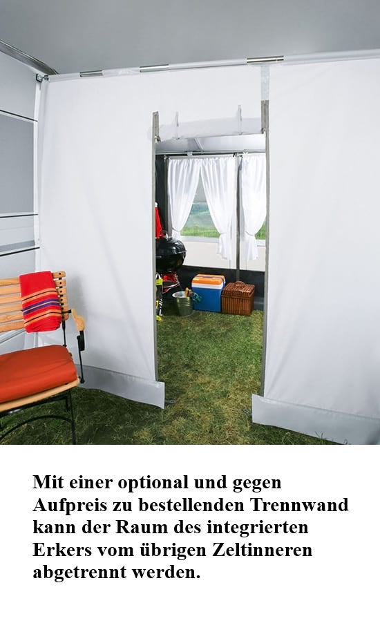 Güsto CaraHome Maxum Ganzjahres-Wohnwagenvorzelt mit Erker